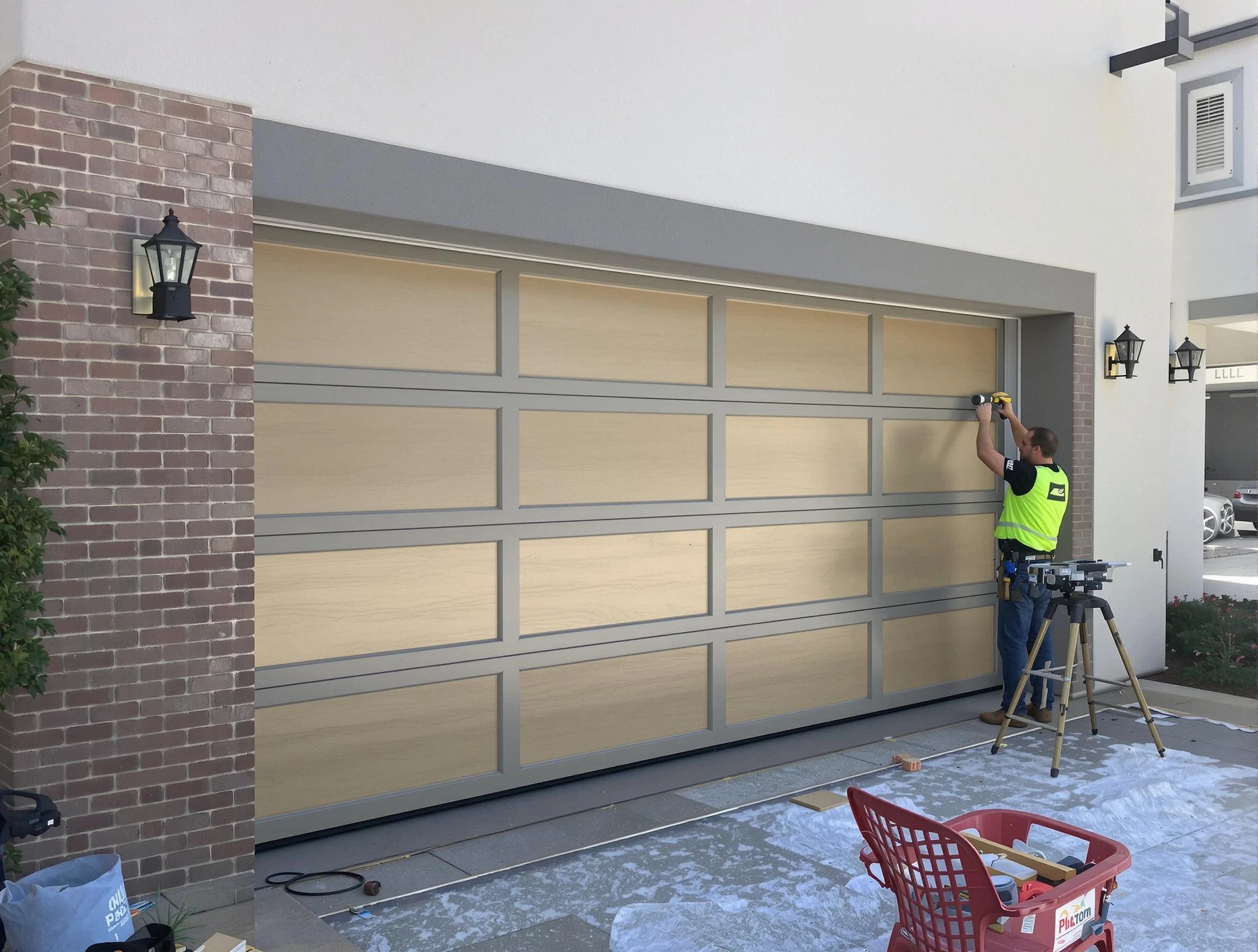 Garage door replacement service by Hoover Garage Door Repair in Hoover