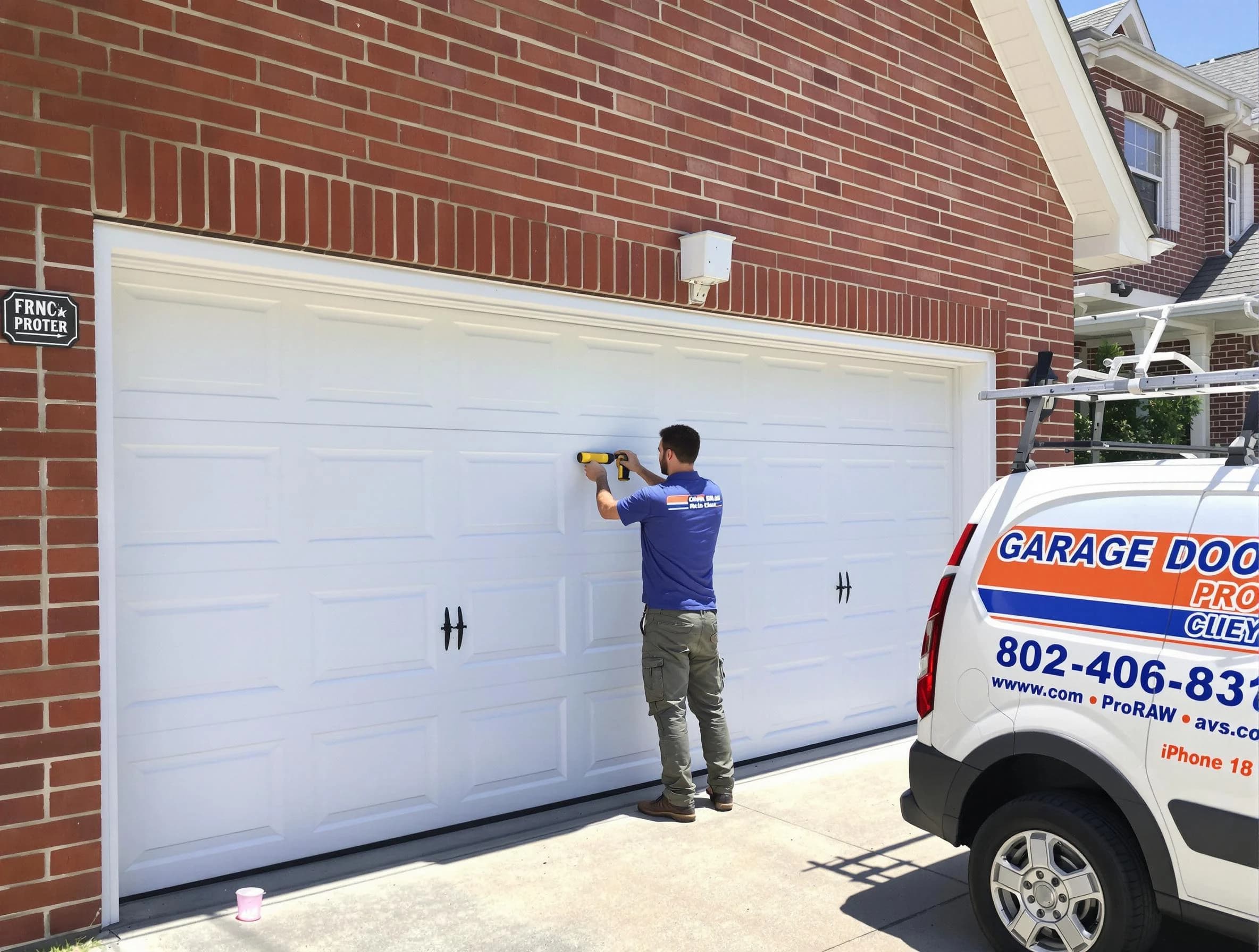 Local garage door repair service by Hoover Garage Door Repair in Hoover