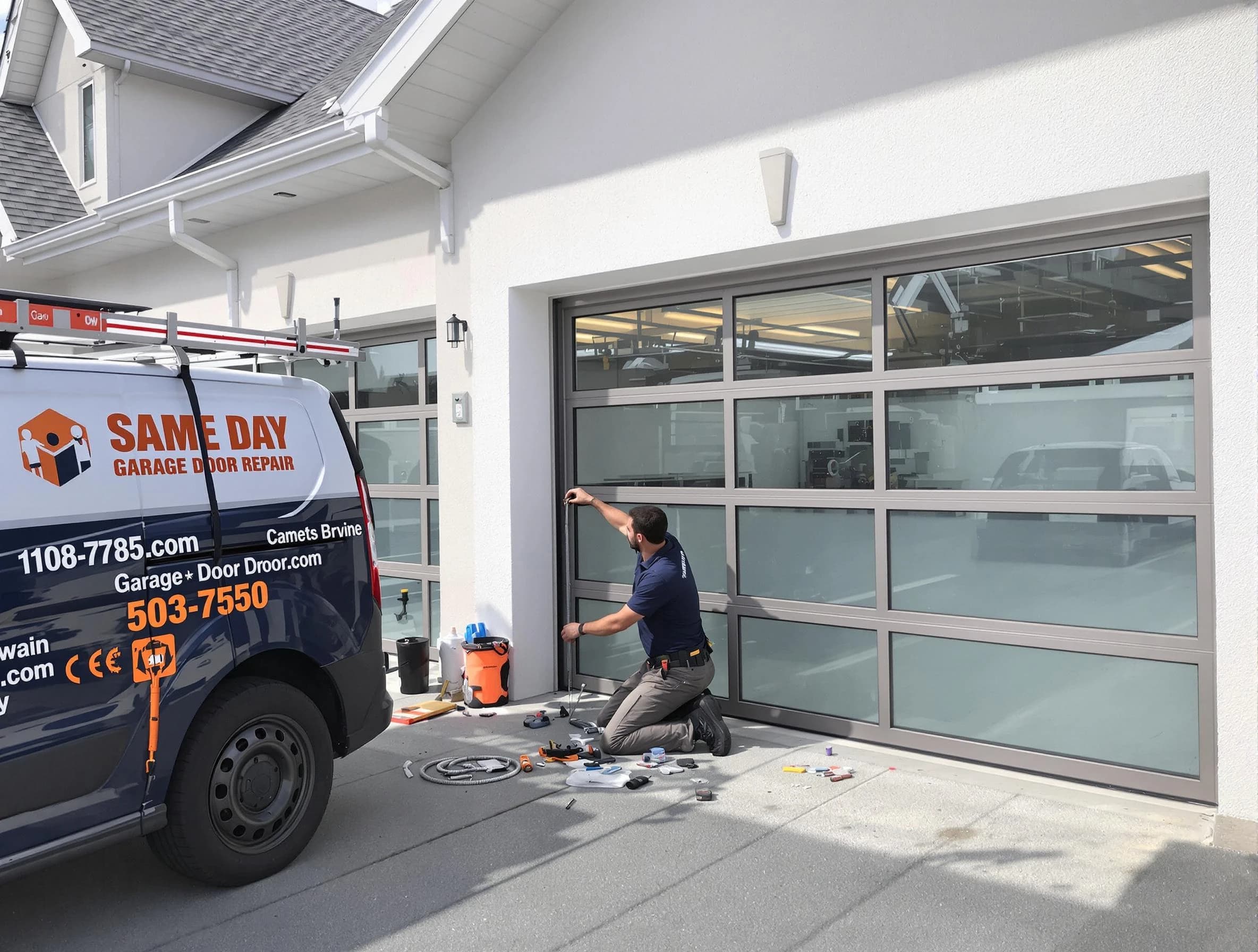 Same-day garage door repair service by Hoover Garage Door Repair in Hoover