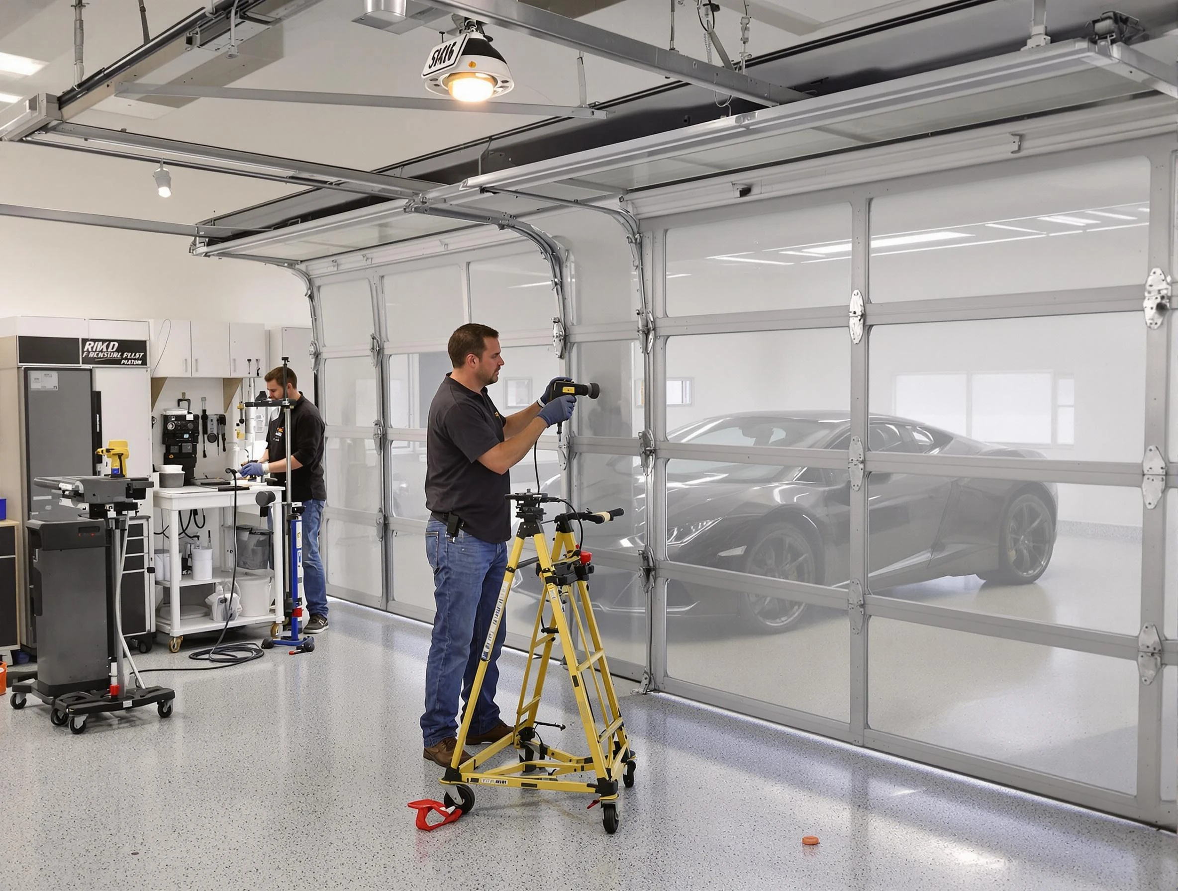 Garage Door Dents Repair in Hoover