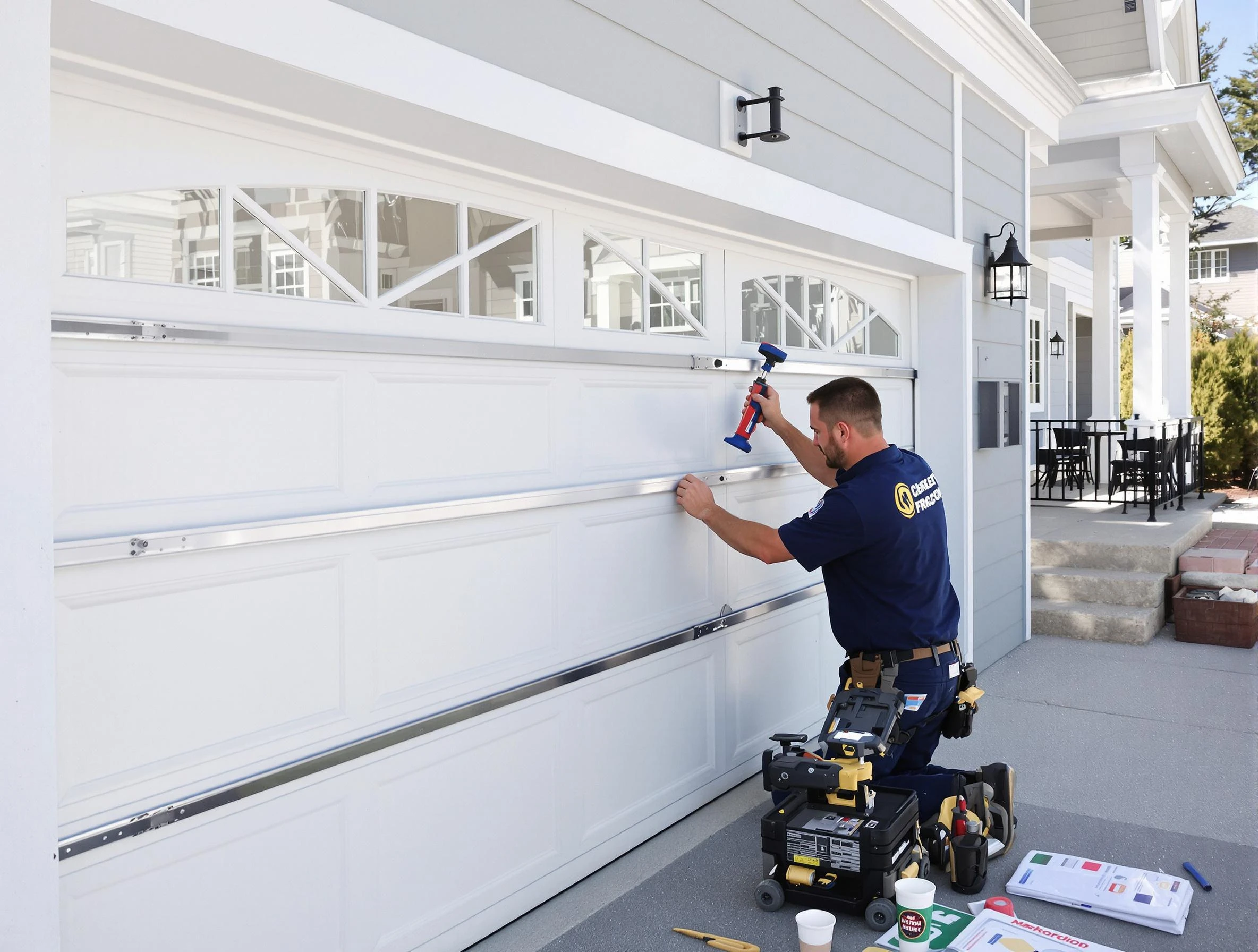 Professional garage door installation by Hoover Garage Door Repair in Hoover