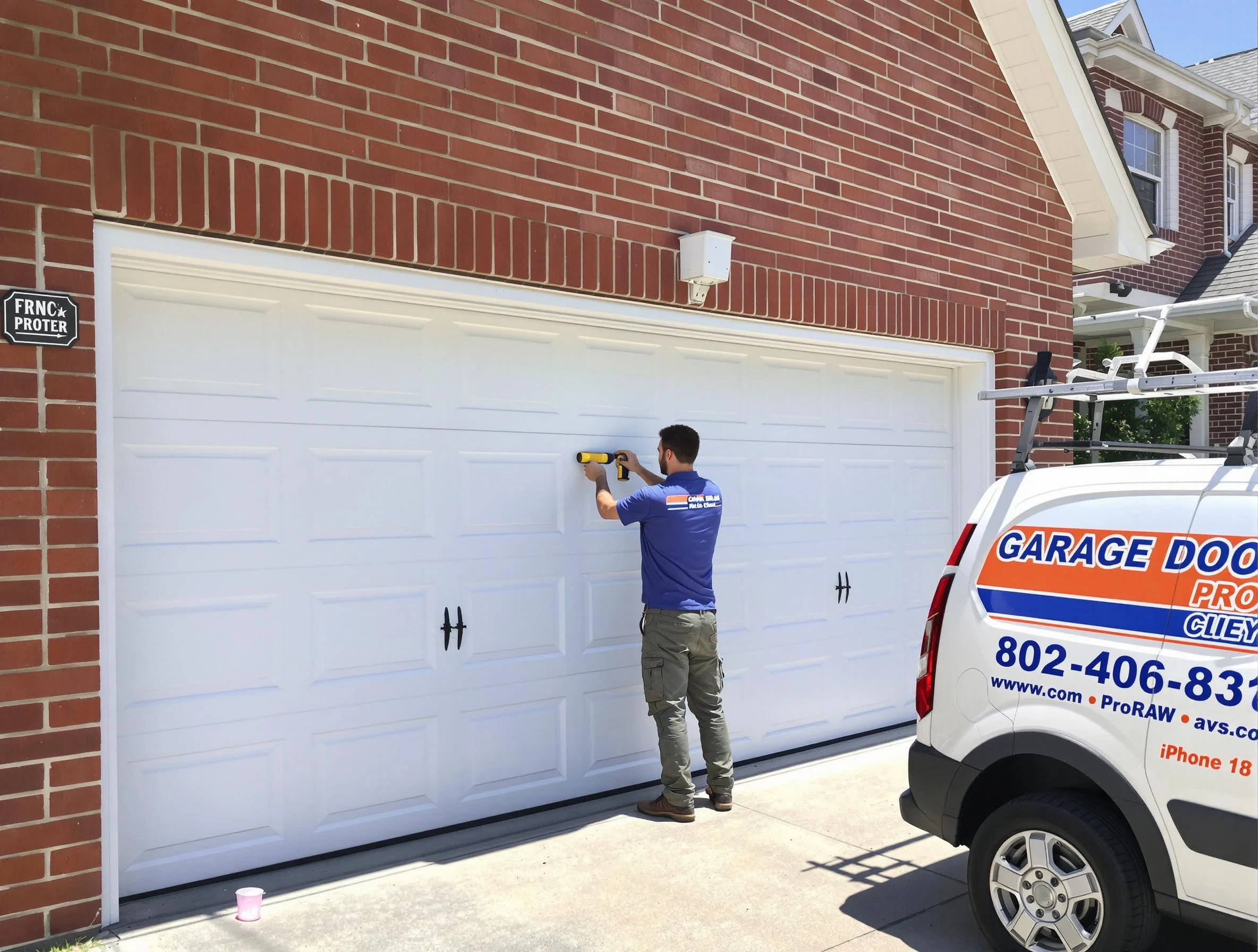 Local garage door repair service by Hoover Garage Door Repair in Hoover