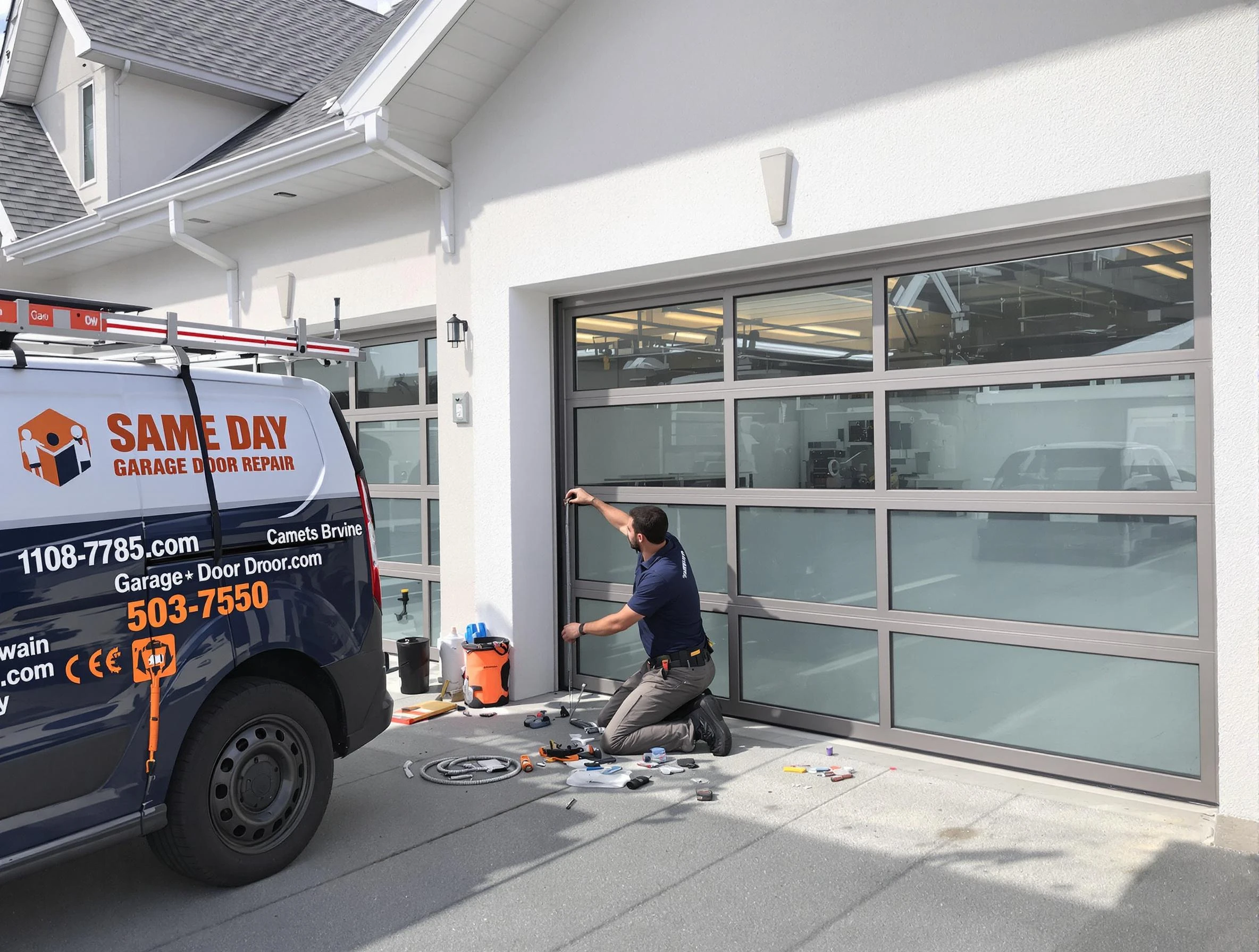 Same-day garage door repair service by Hoover Garage Door Repair in Hoover